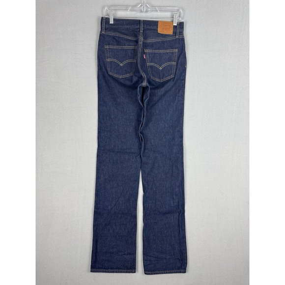Levi's Other - Levis Premium 501 Selvedge Denim Jeans Mens 26x36 (fits 30x35) Dark Wash Blue